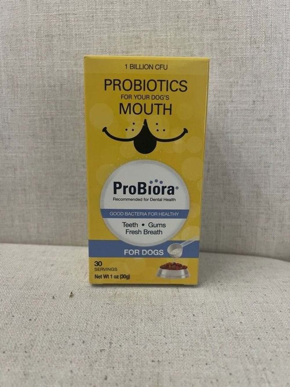 ProBiora Probiotics for Dogs Dental Health Oral Care Powder, 30 Servings